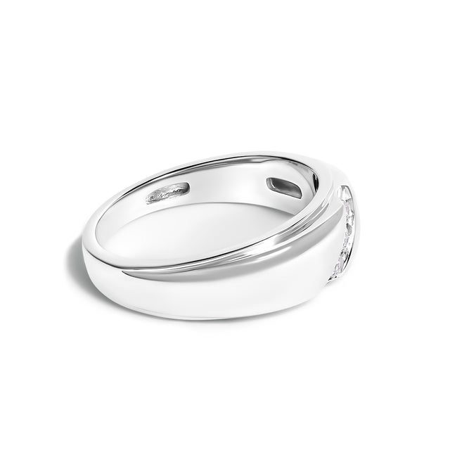Crafted from exceptional .925 sterling silver with a rhodium plating for enhanced shine and durability, this exquisite...