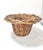 Contemporary Vintage Rattan Pedestal Basket – Boho Wicker Footed Bowl, Planter or Centerpiece For Sale - Image 3 of 9