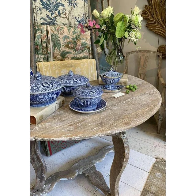 Swedish Baroque Oak Console Table For Sale - Image 15 of 17