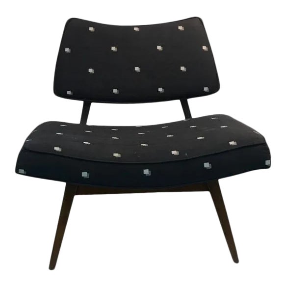 Jens Risom Mid Century Lounge Chair For Sale