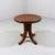 Nice solid teak wooden stool probably Dyrlund, Denmark. Comfortable shaped seat, special wood joints in the legs.