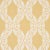 Sample - Schumacher Siljan Fabric in Yellow For Sale