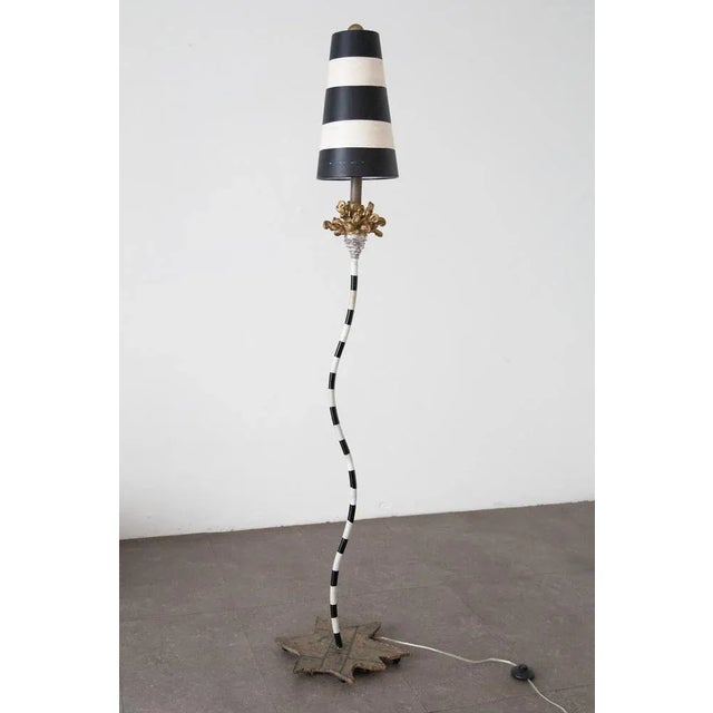 Italian Organic Floor Lamp, 1980s For Sale - Image 10 of 10