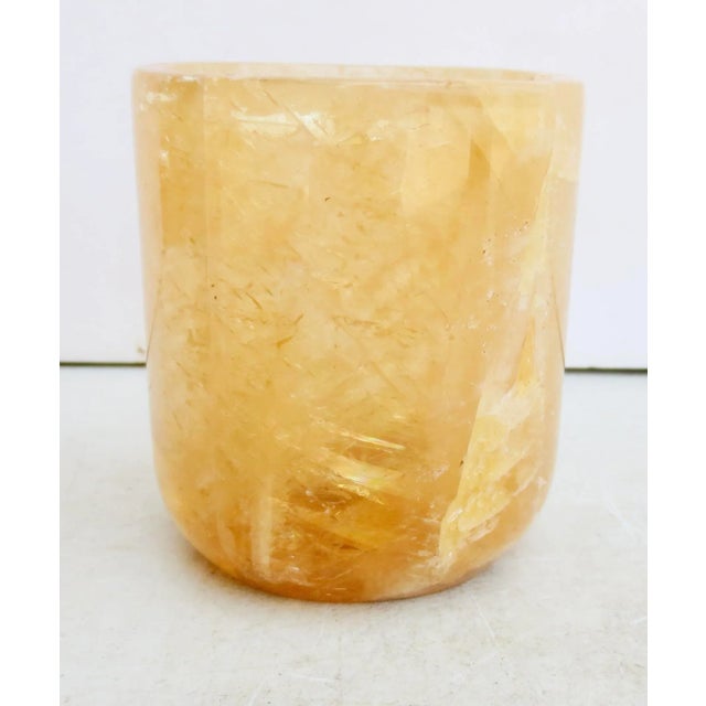 Rock Crystal Votive Cup For Sale - Image 4 of 9