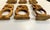 Mid 20th Century Mid Century Modern Set of Hand Carved Wood Elephant Napkin Rings - Set of 6 For Sale - Image 4 of 4