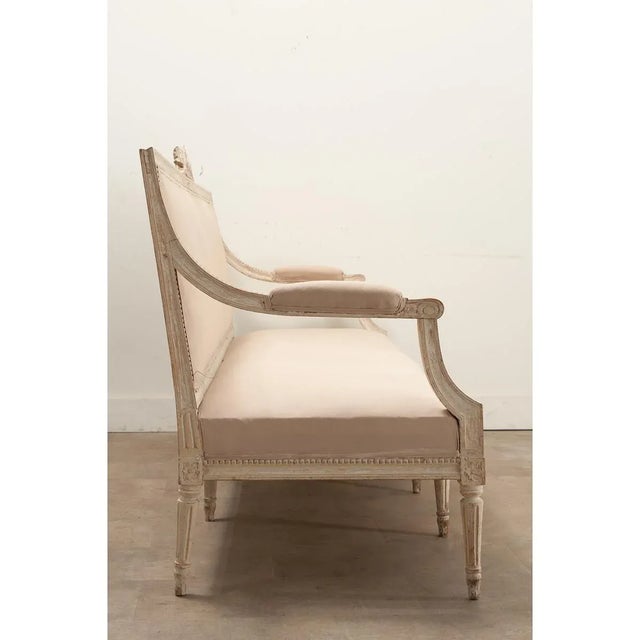 French Swedish Early 19th Century Gustavian Banquette For Sale - Image 3 of 12
