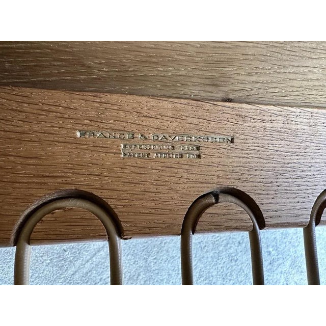 1960s Mid-Century Danish Model Fd 144 2-Seater Teak and Oak Sofa by Peter Hvidt and Orla Mølgaard-Nielsen for France & Daverkosen, 1960s For Sale - Image 5 of 7