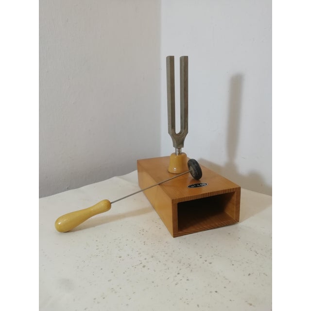 Professional Table Tuning Fork, Germany, 1960s, Set of 2 For Sale - Image 10 of 10