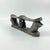 Early 20th Century Songye Double Headrest with Lizards For Sale - Image 4 of 8
