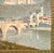 Late 20th Century Painting Heidelberg Castle in Germany Large Oil on Canvas Original Vintage Art For Sale In Tulsa - Image 6 of 7