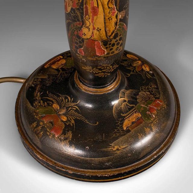 1930s VintageArt Deco Ebonised Side Lamp For Sale - Image 10 of 10