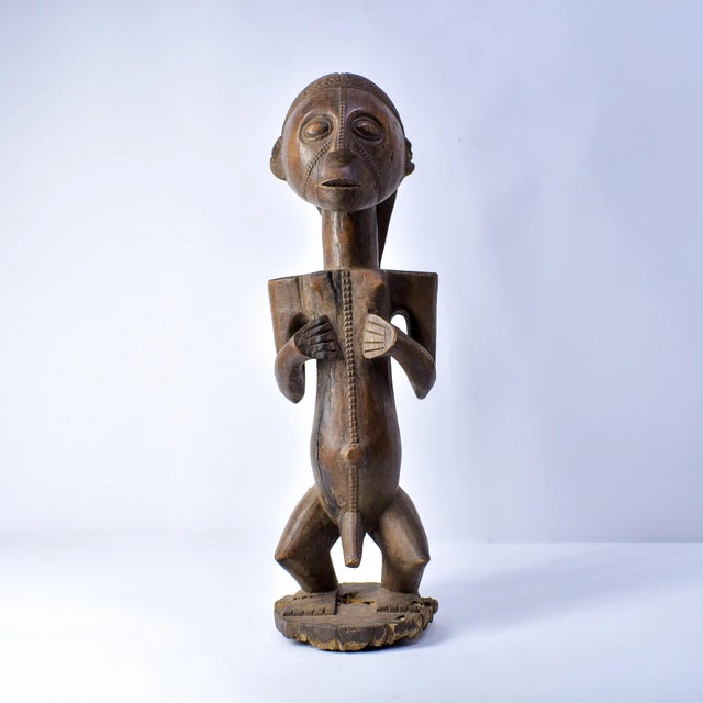 African Early 20th Century Tabwa Male Figure For Sale - Image 3 of 17