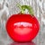 Vintage Postmodern Art Glass Apple For Sale - Image 12 of 12