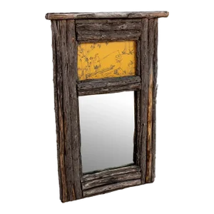 Rustic Adirondack Trumeau Mirror