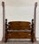 This is a beautiful vintage solid pine full sized cannonball poster bed featuring oversized turned posts, ball finials,...