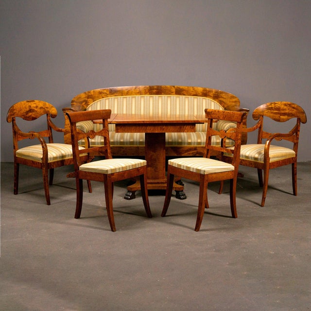 Item: Sofa Period & style: Biedermeier style - second half of the 19th century Features - comfortable, elegant, and...