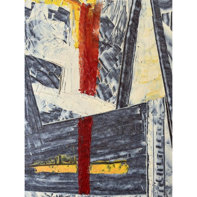 Xavier Albert Fiala, Sailboat, Oil on Wood, 1920s For Sale - Image 4 of 9