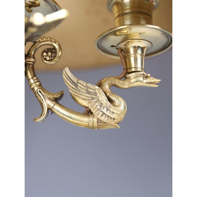 19th Century French Brass Bouillotte Table Lamp, 1880 For Sale - Image 9 of 18