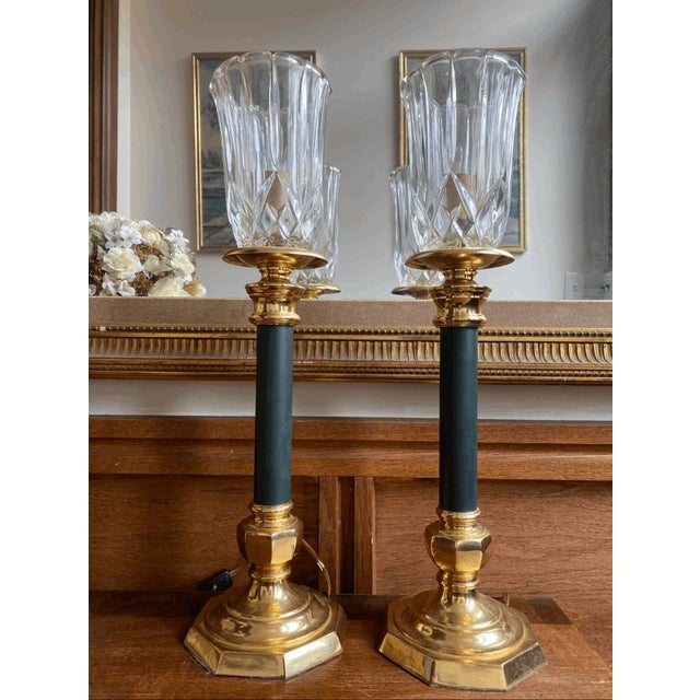 10" wide 22” tall Good condition Add a touch of timeless elegance to your home with this stunning pair of neoclassical-...