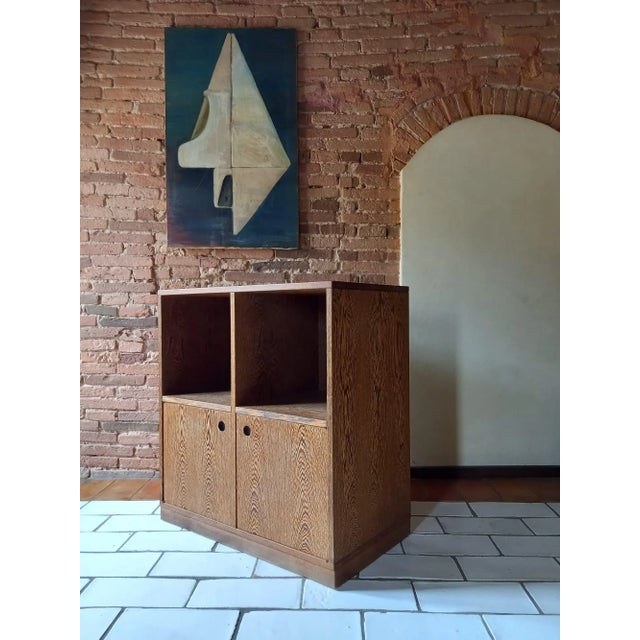 1970s Small Wenge Sideboard by Ferdinando Meccani for Meccani Arredamenti, 1972 For Sale - Image 5 of 9
