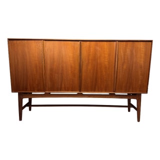 Large Mid-Century Scandinavian Highboard attributed to Sven Aage Madsen, Denmark, 1960s For Sale