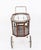 Gold Antique Art Deco French Gilded Bar Cart, 1920s For Sale - Image 8 of 18