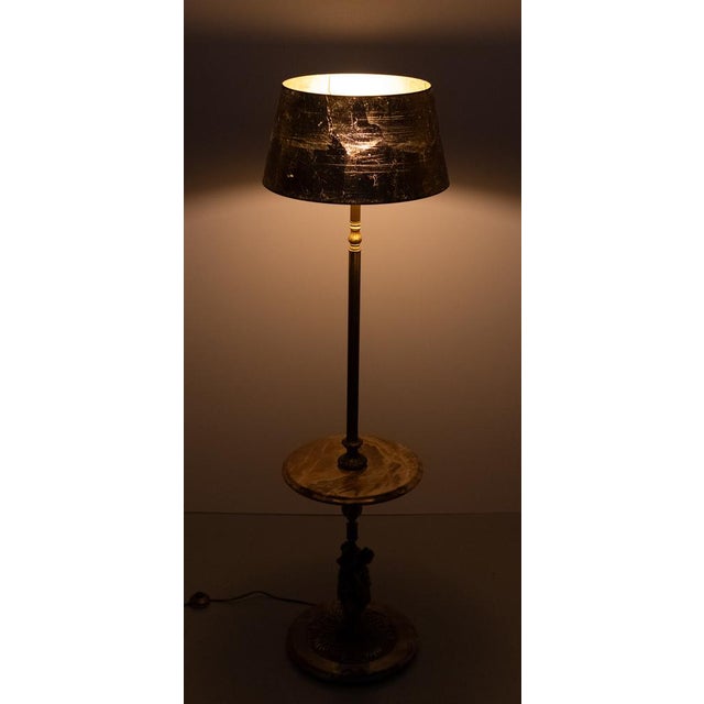 Onyx Floor Lamp from Deknudt, Belgium, 1970s For Sale - Image 6 of 14