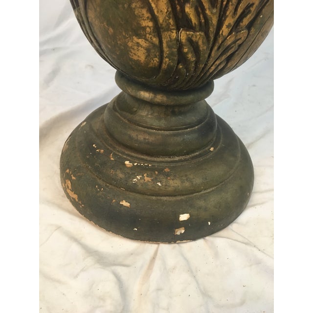 1950s 1950s Italian Marble Top Side Table For Sale - Image 5 of 7