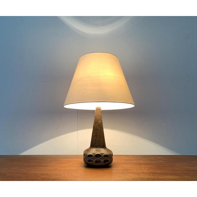 Mid-Century Modern Mid-Century Danish Studio Pottery Table Lamp by Marianne Stark for Michael Andersen, 1960s For Sale - Image 3 of 18