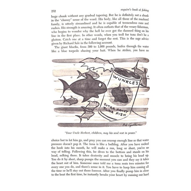"Esquire's Book of Fishing" 1963 Scharff, Robert For Sale In New York - Image 6 of 11