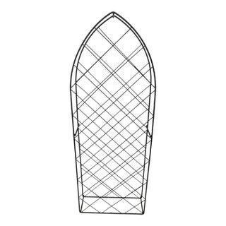 Mid 20th Century Mid Century Modern Cathedral Form Wire Wine Rack For Sale