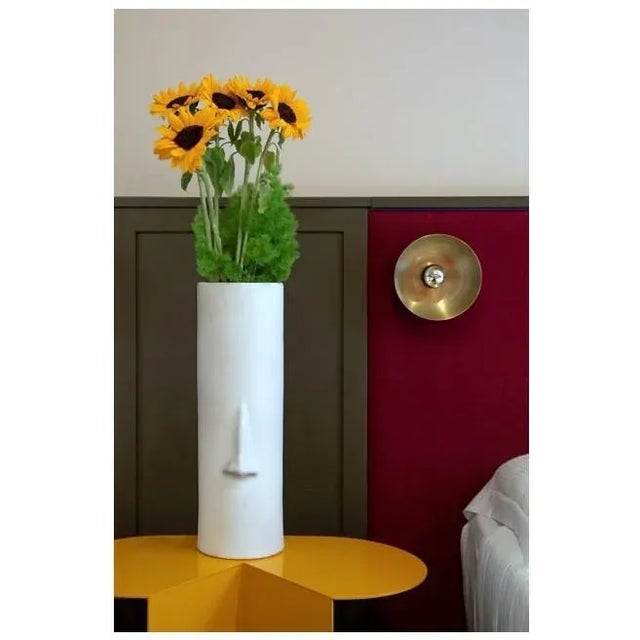 A Naso Bianco Vase from Crita Ceramiche For Sale - Image 3 of 7