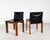 1970s Mid-Century Modern Chairs in the style of Scarpa, 1970s, Set of 4 For Sale - Image 5 of 11