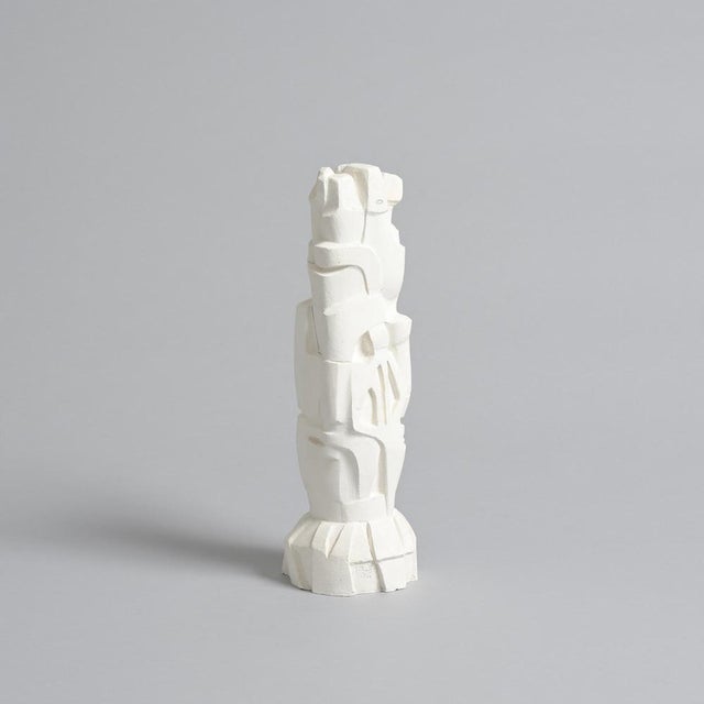 Jan Keustermans, Abstract Sculpture, Plaster For Sale - Image 6 of 18
