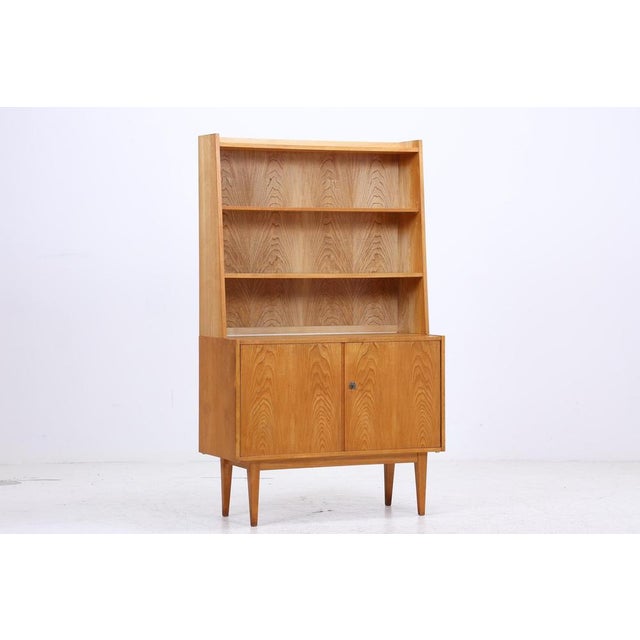 Bauhaus Series 602 Bookcase by Franz Ehrlich for Hellerau, 1960s For Sale - Image 3 of 15
