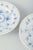 Blue Fluted Plain Porcelain Side Plates from Royal Copenhagen, Set of 4 For Sale - Image 3 of 5