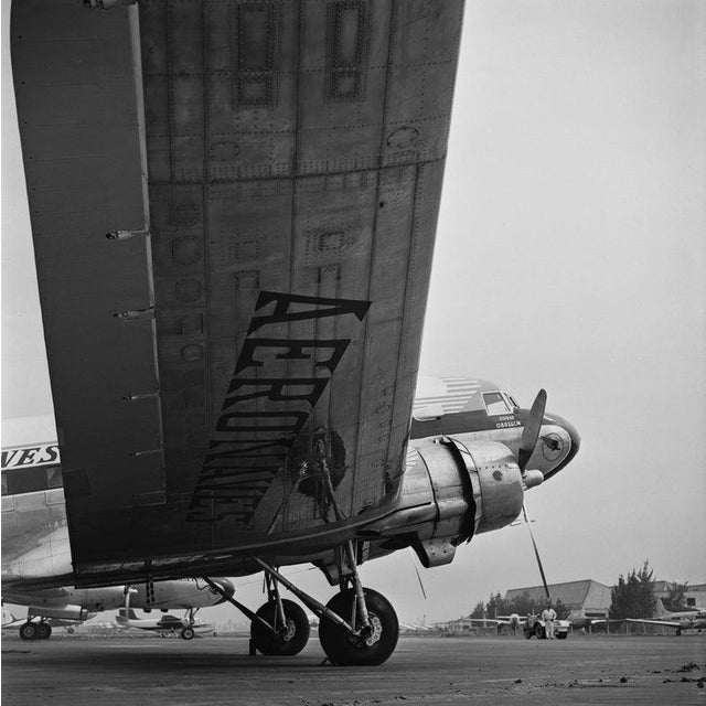 Mexico City Plane An Aeronaves aircraft in Mexico City, Mexico, circa 1950. (Photo by Graphic House/Archive Photos/Getty...