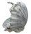 Metal Vintage Cast Lead Shell Nymph Catch-All Sculpture & Basin For Sale - Image 7 of 12
