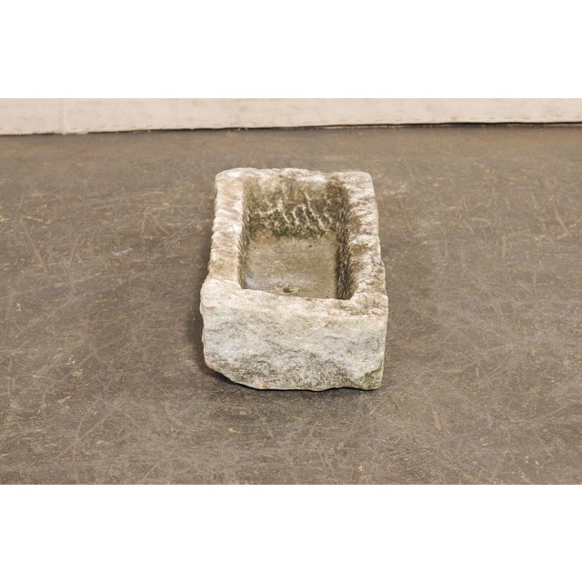 Antique Spanish Stone Basin or Planter For Sale - Image 4 of 10