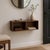 ARCUNO is a solid walnut floating storage cabinet designed for modern living and small spaces. It works as a floating...