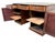 18th Century Georgian Mahogany Pedestal Partners Desk, Chippendale Period, 1760 For Sale - Image 6 of 17