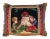 Vintage Santa With Children Needlepoint Pillow For Sale