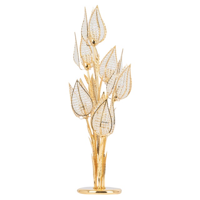 Large Table Lamp attributed to Palwa, Germany, 1970s For Sale