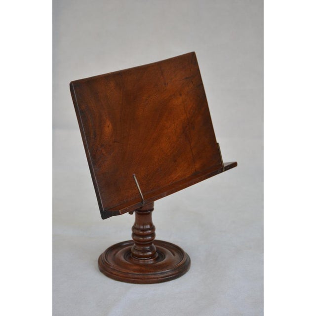 Antique Reading Stand in Mahogany, 1830 For Sale - Image 4 of 18