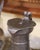 Silver 19th Century French Pewter Lidded Measures With Chain Handles, Set of Six For Sale - Image 8 of 15