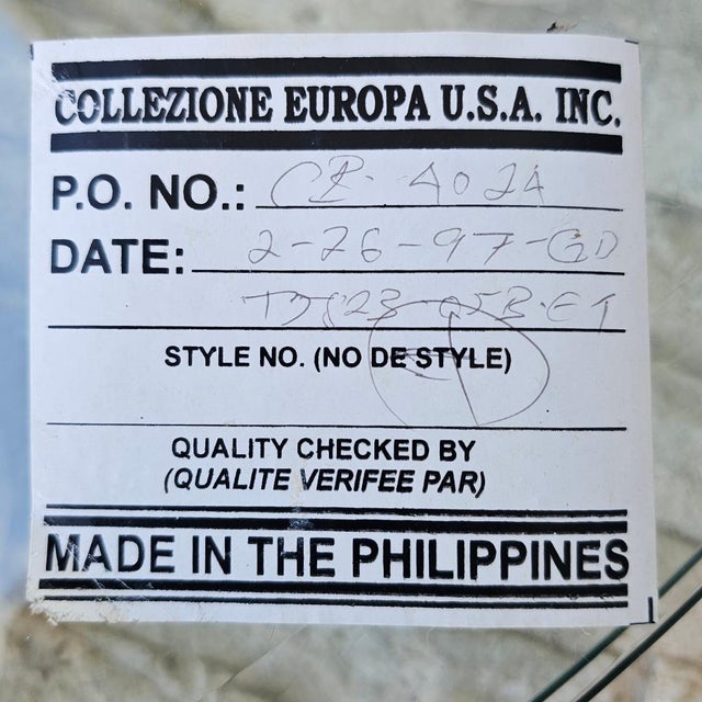 Mid Century Tessellated Stone & Glass Coffee Table For Sale - Image 12 of 12