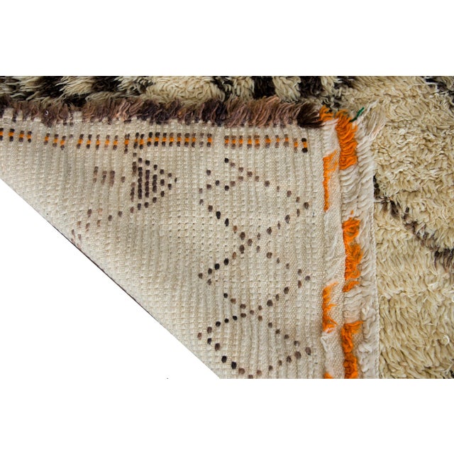 Tribal Vintage Moroccan Rug For Sale - Image 3 of 15