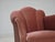 Mid-Century Modern Danish Armchair in Velour and Oak, 1950s For Sale - Image 3 of 18