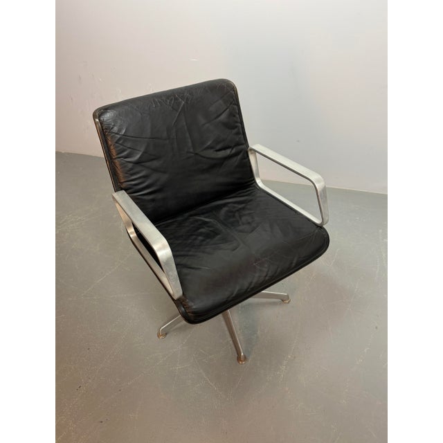 Mid-Century Design High Quality Wilkhahn Desk Chair of the 'Delta Design Program 2000' Series. Featuring a polished...