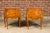 Mid 20th Century Italian Rococo Style Burl Wood Marquetry Bedside Chests with Cabriole Legs For Sale In Atlanta - Image 6 of 12